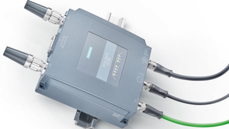 Siemens expands its wireless networking portfolio with Wi-Fi 6 for industrial applications